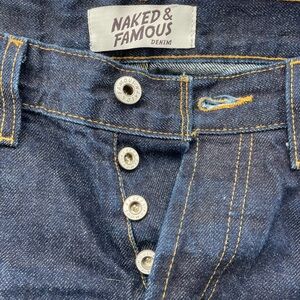 Naked And Famous Super Skinny mens jeans.